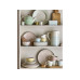 Bloomingville Teller Patrizia, Steingut, ∅ 25 cm, 3 Stück, assortiert