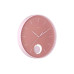 KARLSSON Wanduhr Grato Pendulum 40.6 cm, Rose hellbraun/zartrosa