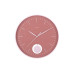 KARLSSON Wanduhr Grato Pendulum 40.6 cm, Rose hellbraun/zartrosa
