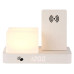 KARLSSON Wecker Retro Night Light LED Weiss KARLSSON Wecker Retro Night Light LED Weiss