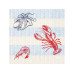 Duni Papierservietten Sea Delights 33 cm x 33 cm, 50 Stück