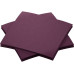 Duni Cocktailservietten 20 cm x 20 cm, 180 Stück, Violett