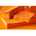 Duni Papierservietten 40 cm x 40 cm, 60 Stück, Orange