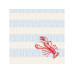 Duni Papierservietten Sea Delights 40 cm x 40 cm, 60 Stück