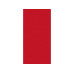 Duni Tischdecke Dunicel 118 cm x 180 cm, Rot