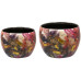 CHALET Blumentopf Sweet magnolia, 9 x 9 x 7 cm, 2er-Set