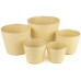 CHALET Kordelkorb Kornelia S 11.5 x 11.5 x 10 cm, Creme
