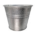 CHALET Blumentopf Paris M 13 x 13 x 10.5 cm, Silber