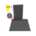 Hubelino pi: Grundplatte 20.8 x 20.8 cm, Grau