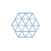 Zone Denmark Topfuntersetzer Triangles Hellblau Zone Denmark Topfuntersetzer Triangles Hellblau