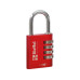 Rieffel Vorhängeschloss Aluminium Nr. 22 Rot Aluminium