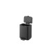 Brabantia Kosmetikeimer Bo 4 l, Dunkelgrau