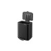 Brabantia Kosmetikeimer Bo 7 l, Schwarz matt