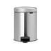 Brabantia Kosmetikeimer NewIcon 5 l, Matt Steel