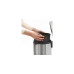 Brabantia Treteimer NewIcon Fingerprint Proof 12 l, Silber matt