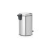 Brabantia Treteimer NewIcon Fingerprint Proof 12 l, Silber matt