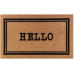 Dameco Fussmatte Hello 45 cm x 75 cm