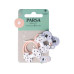 Parsa Beauty Haargummi Nature Kids Karlo 4 Stück