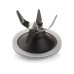 Domo Standmixer DO710BL Schwarz/Silber