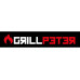 GRILLPETER Holzkohlegrill Iskander Silber