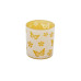 CHALET Windlicht Butterfly 10 cm, Gelb CHALET Windlicht Butterfly 10 cm, Gelb