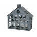 CHALET Windlicht Seevetal L 32 x 13 x 32 cm, Grau