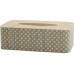 Chic Antique Kosmetiktuchbox Amilly Grün/Braun, 25 x 13 x 8 cm