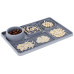 Kerbl Schleckmatte XL Grau, 30 x 20 x 4 cm