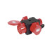 STEFFEN Verteiler CEE16/5 16 A 400 V schwarz rot