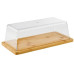 APS Servierplatte Tablett mit Haube 2-teilig, 32 x 16.5 x 11 cm