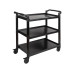 APS Servierwagen Ready 108 x 50 x 96 cm, Schwarz