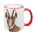 creanorm Tasse Gams 330 ml, 1 Stück, Rot