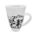 creanorm Tasse mit Scherenschnitt Familie 400 ml, 1 Stück/1, Weiss