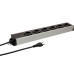 Max Hauri Steckdosenleiste Power Line 6x Typ 13 3.0m Magnet