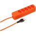 Max Hauri Steckdosenleiste Swiss Line 5x Typ 13 Orange Magnet 5m