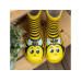 Esschert Design Gummistiefel Biene, Gr. 29/30