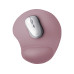 Trust Ergonomische Mausmatte BigFoot Pink