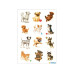 Herma Stickers Motivsticker Verspielte Hunde 3 Blatt / 36 Sicker