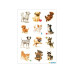 Herma Stickers Motivsticker Verspielte Hunde 3 Blatt / 36 Sicker