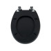 diaqua® Toilettensitz Gondo Schwarz/Gold