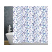 diaqua® Duschvorhang Lea 120 x 180 cm, Blau/Weiss