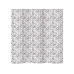 diaqua® Duschvorhang Chevron 120 x 200 cm, Schwarz/Weiss