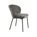 House Nordic Esszimmerstuhl Roanne, Grau, 2er Set