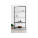 House Nordic Regal Vita, 80 x 36 x 170 cm, Schwarz