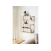 House Nordic Wandregal Lanciano, 48 x 18 x 64 cm, Beige