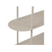 House Nordic Regal Rieti, 31 x 90 x 150 cm, Sand