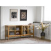 House Nordic Aufbewahrungsbox Noto, 3er-Set, Dunkelgrau