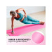World Fitness Fitnessmatte Jivan 183 cm x 61 cm, Pink