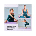 World Fitness Fitnessmatte Yamuna 183 cm x 61 cm, Lila World Fitness Fitnessmatte Yamuna 183 cm x 61 cm, Lila