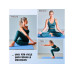 World Fitness Fitnessmatte Yamuna 183 cm x 61 cm, Blau World Fitness Fitnessmatte Yamuna 183 cm x 61 cm, Blau